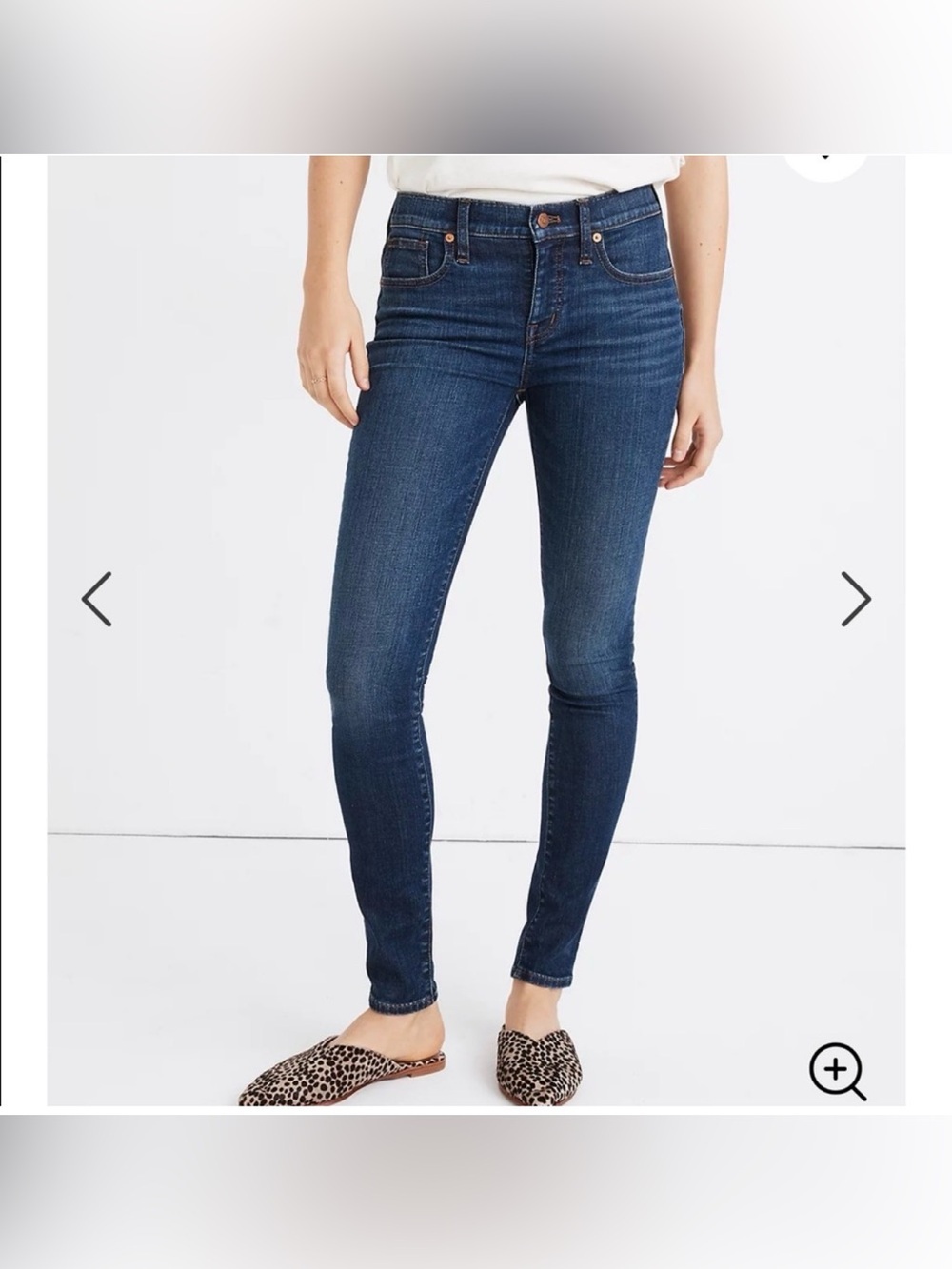 Madewell 8” Skinny Jeans - size 28